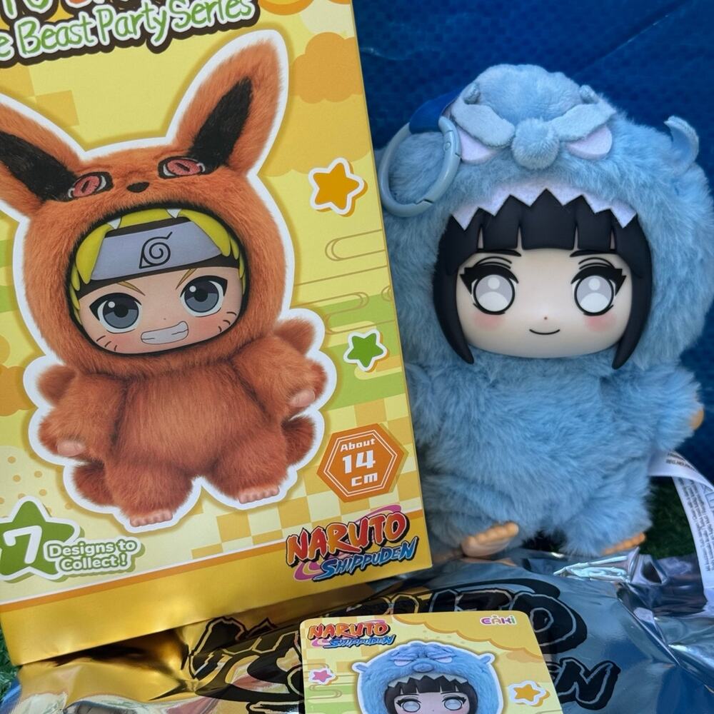 Miniso Eaki Naruto Shippuden Cute Beast Party Series Blind Box Hinata